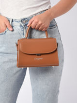 Cross Body Tas S Suave Leder Lancaster Bruin suave even 16-vue-porte